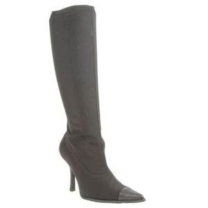 CLEARANCE Knee High Heeled Boot - Style: Salvador